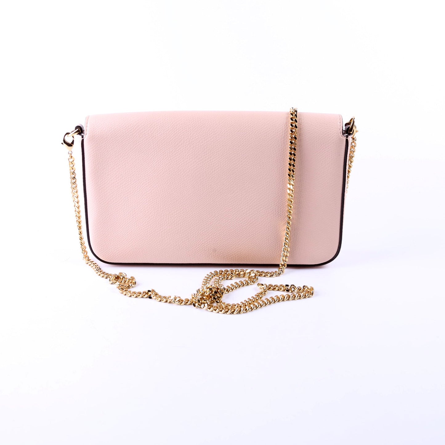 Fendi 8BS032 Envelope with Pouches WOC Grained Leather Bag
