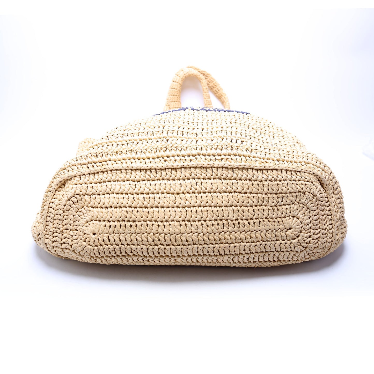 Saint Laurent Rive Gauche Tote Raffia Bag