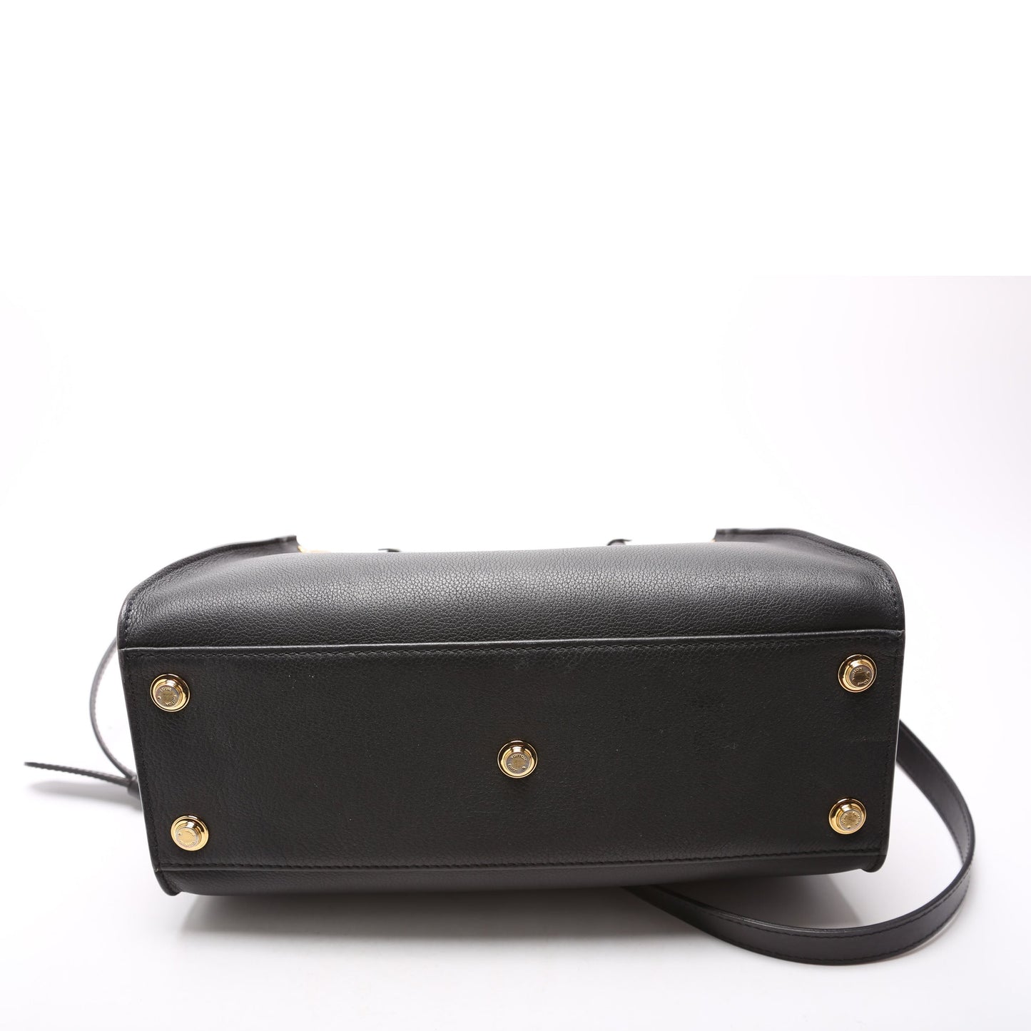 Louis Vuitton On My Side MM Calfskin/Monogram Black/Brown