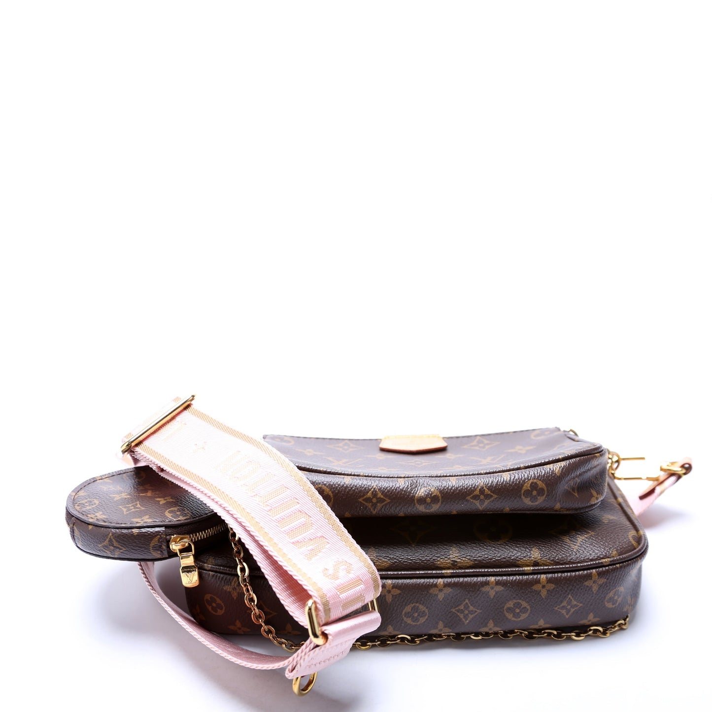 Louis Vuitton Multi Pochette Monogram Pink