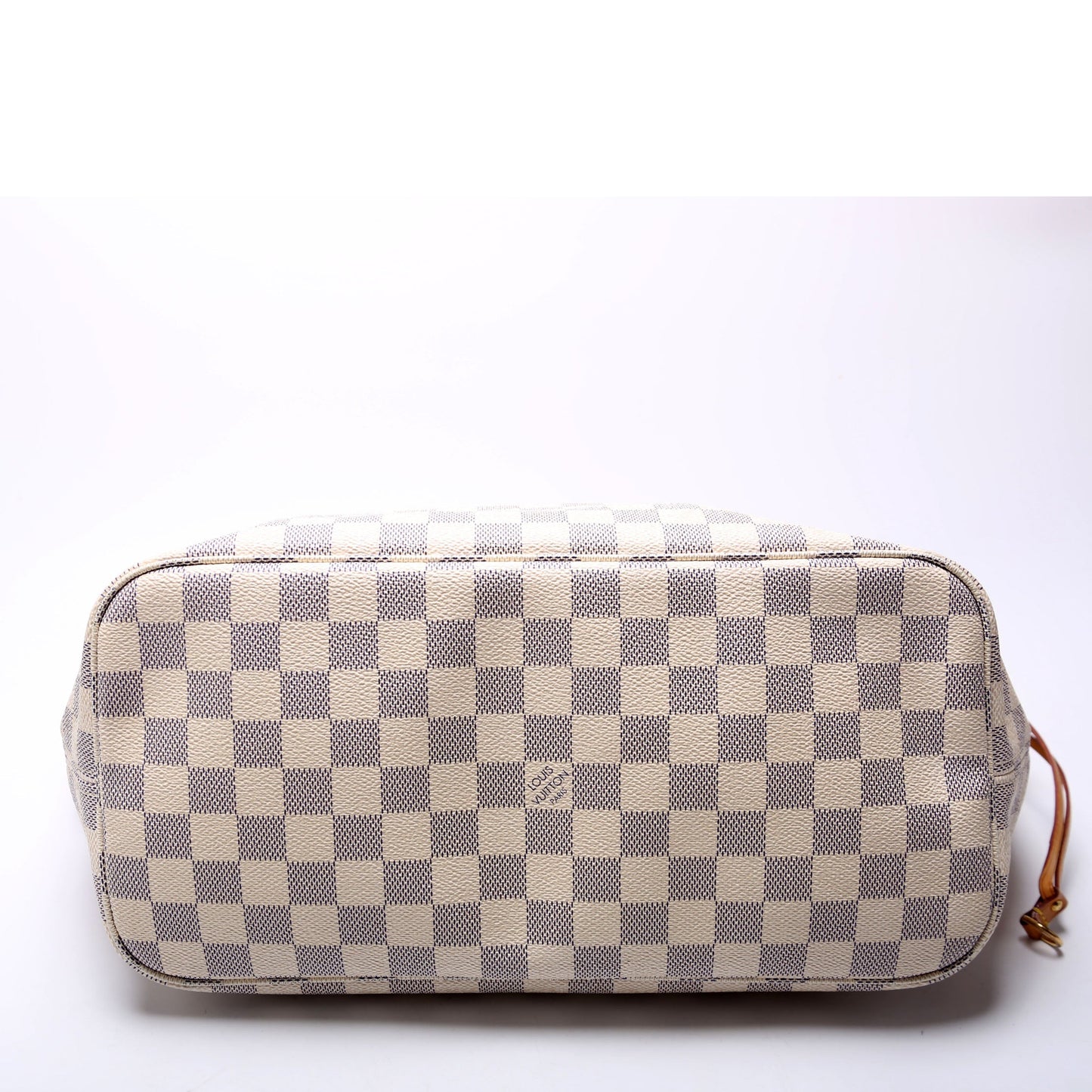 Louis Vuitton Neverfull with Wallet MM Damier Azur