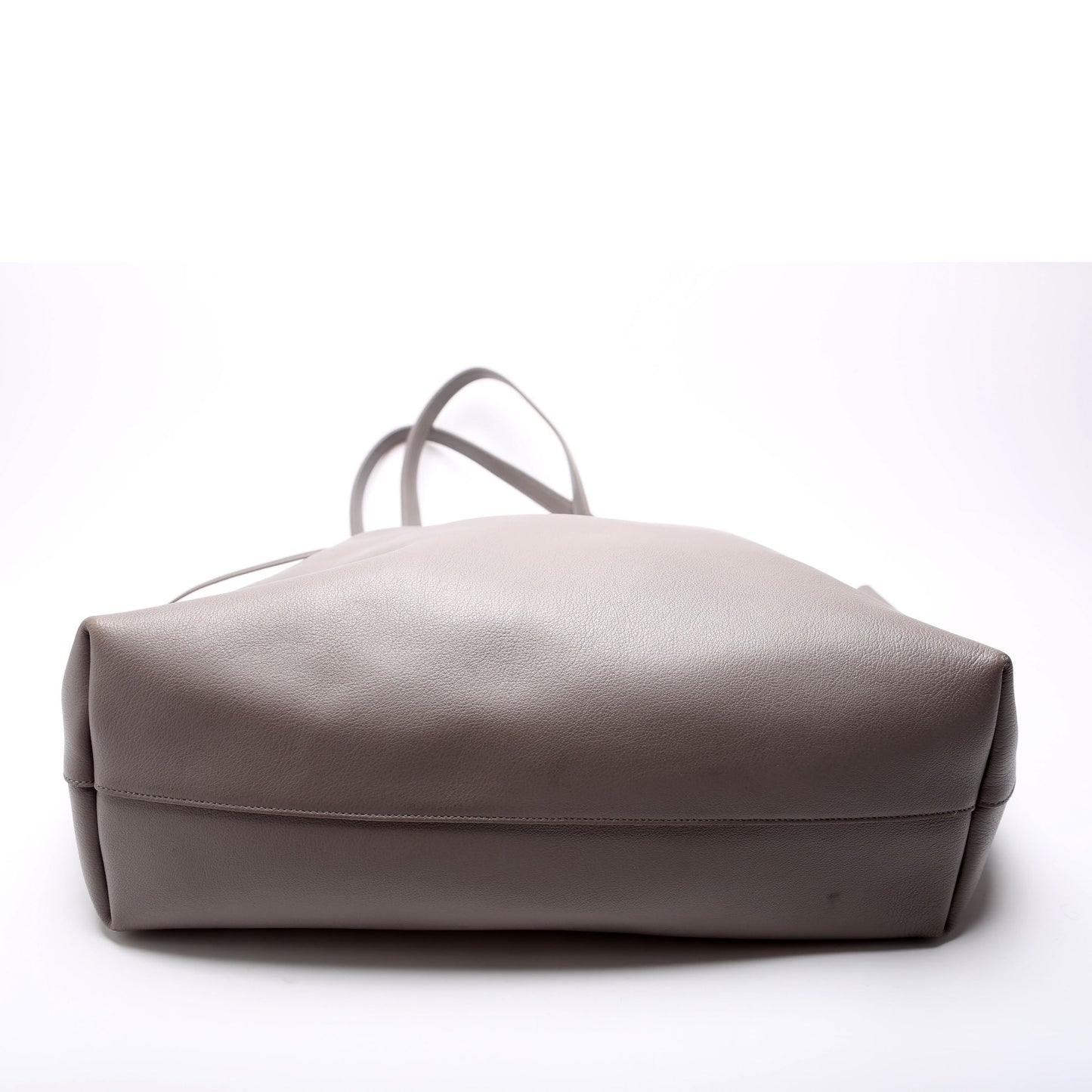 Saint Laurent Shopping East/West Supple Leather 600281 Grey Bag