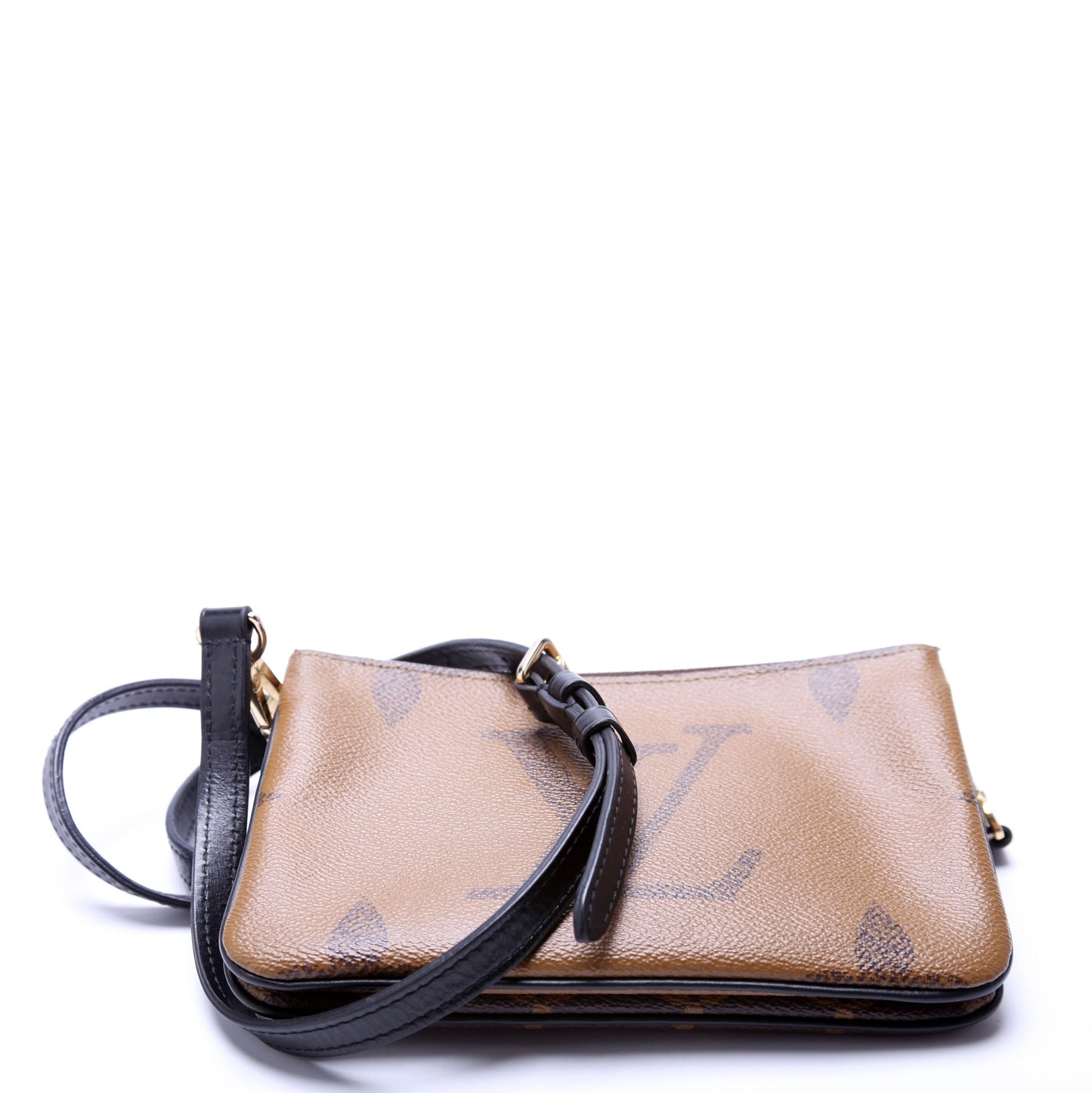 Louis Vuitton Double Zip Pochette Giant Reverse Monogram