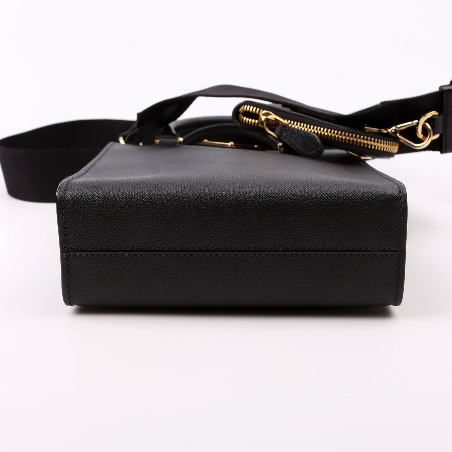 Prada Saffiano Small HandBlack Bag