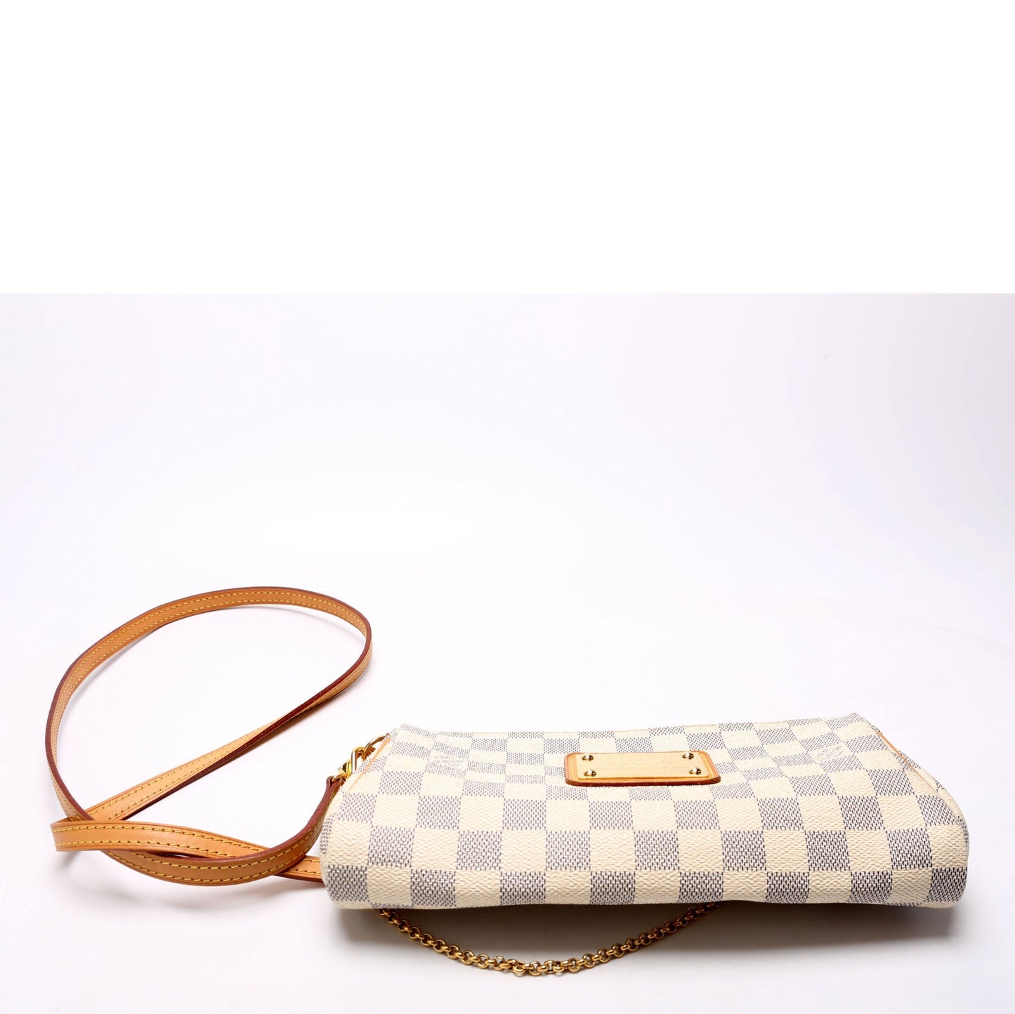Louis Vuitton Eva Clutch Damier Azur