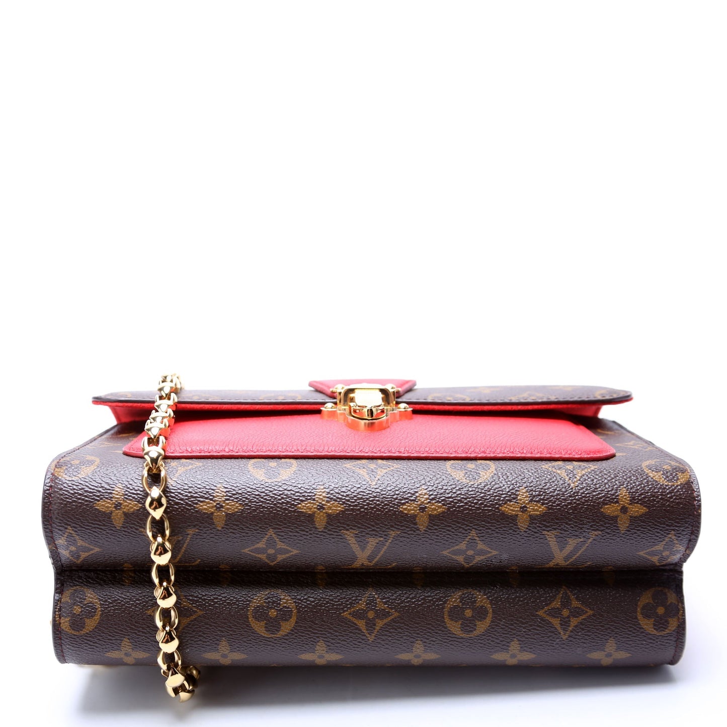 Louis Vuitton Victoire Monogram Red