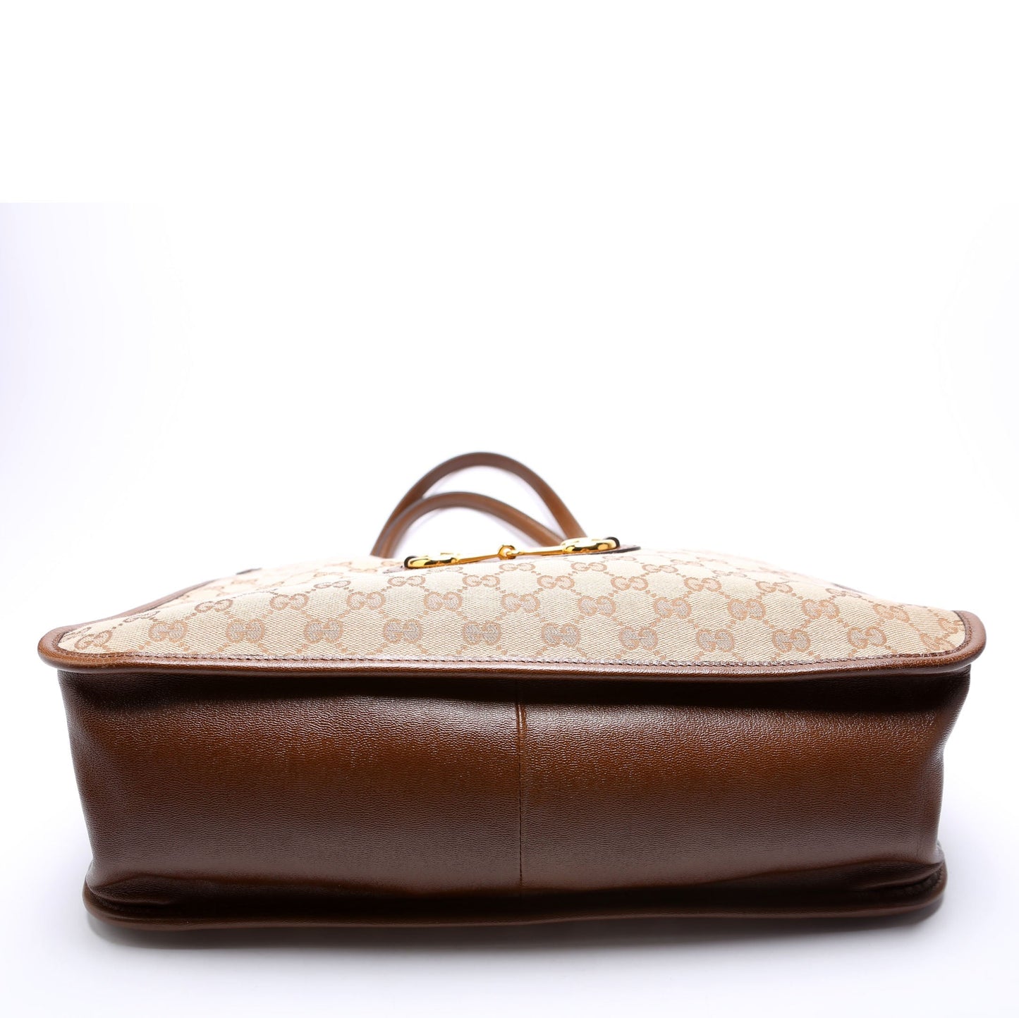 Gucci 623694 1955 Horsebit Tote Brown Bag