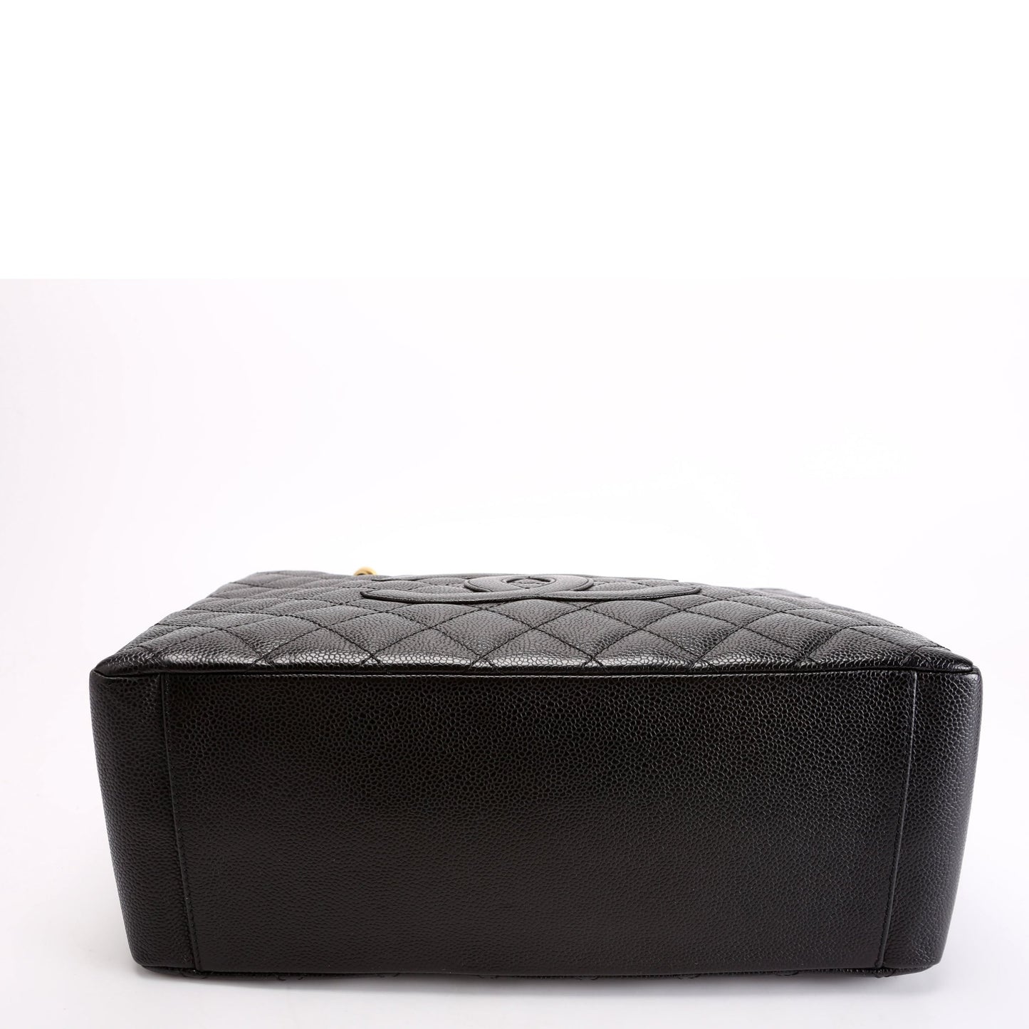 Chanel Grand Shopping Tote Caviar Black Bag