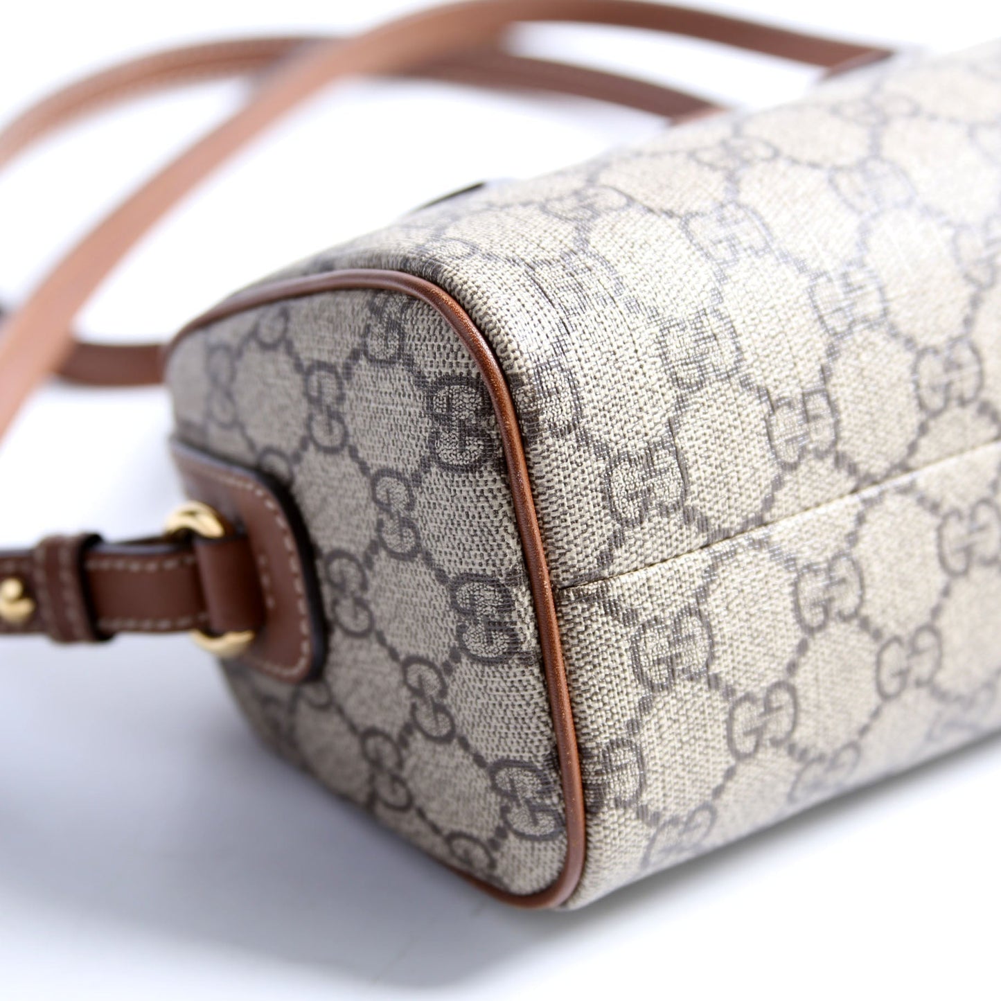 Gucci 432123 GG Supreme Mini Boston Bag