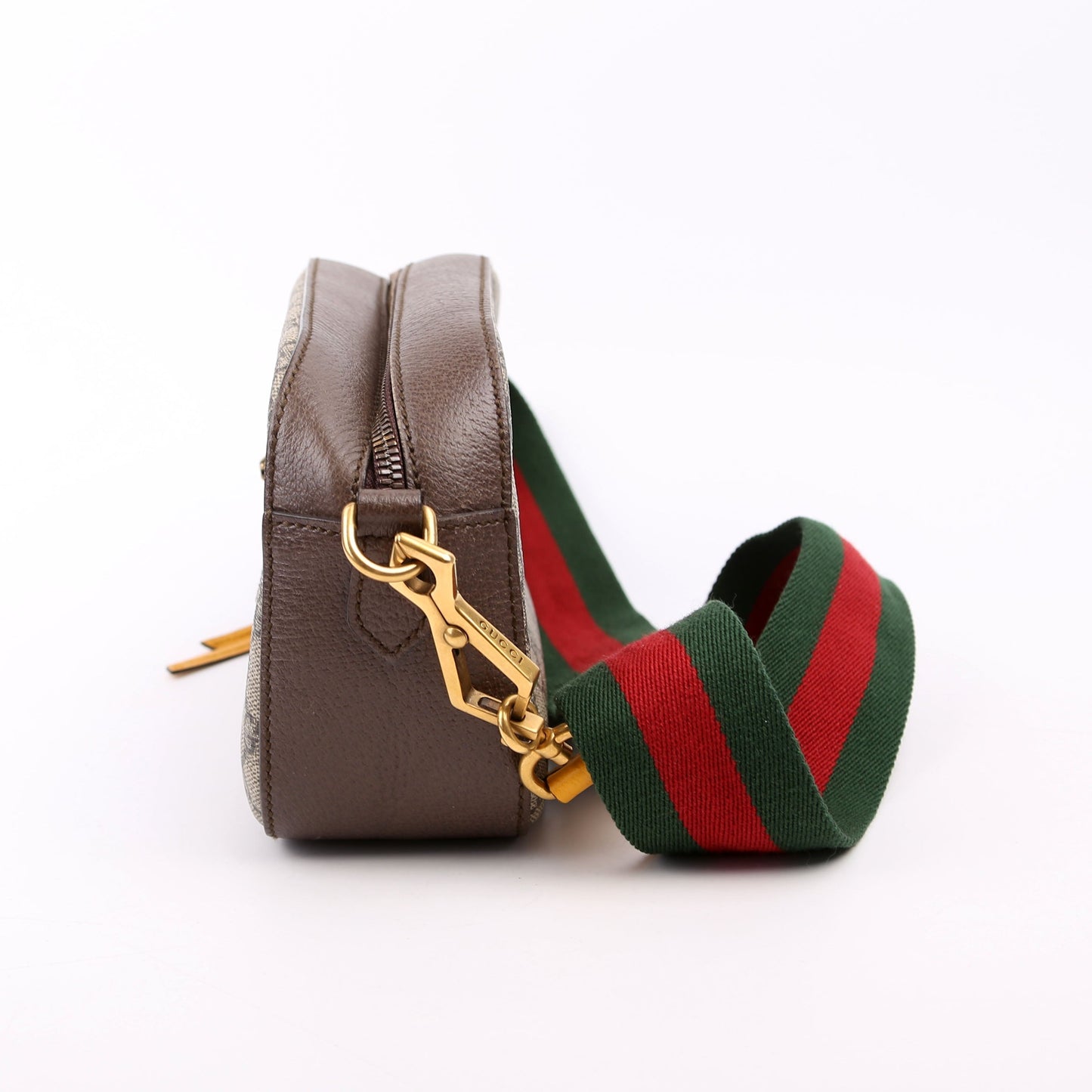 Gucci 476466 GG Supreme Messenger Brown Bag