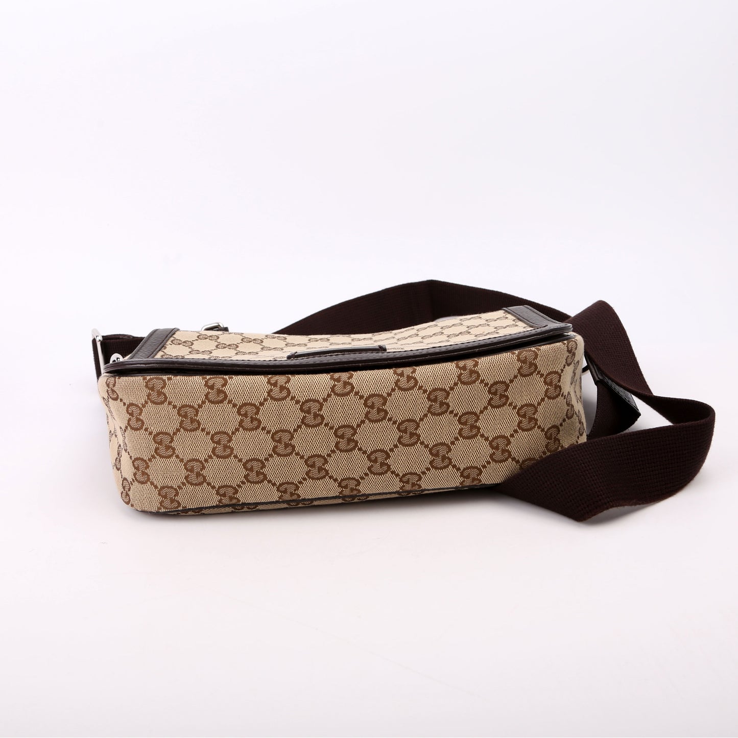 Gucci 449172 GG Canvas Messenger Bag