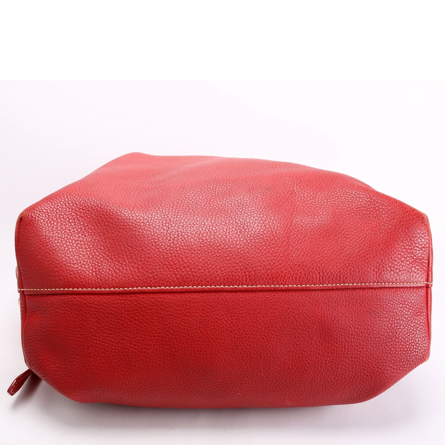 Prada BN1713 Soft Calf Large Shopping Tote Red Bag