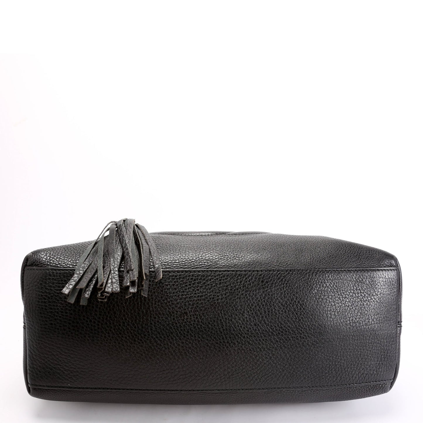 Gucci 308982 Soho Leather Shoulder Medium Black Bag