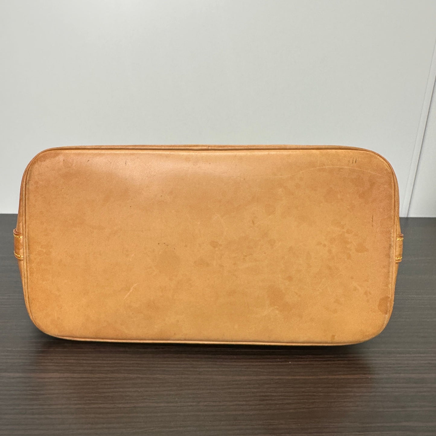 Louis Vuitton Alma Shoulder Bag Brown Canvas/Leather LB119830