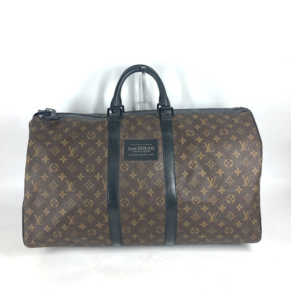 LOUIS VUITTON Boston Duffel bag M41411 Monogram canvas Brown Monogram watercolor Keepall ?bandouliere55