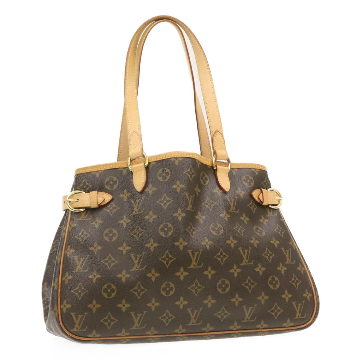 LOUIS VUITTON Monogram Batignolles Tote Bag LV Auth