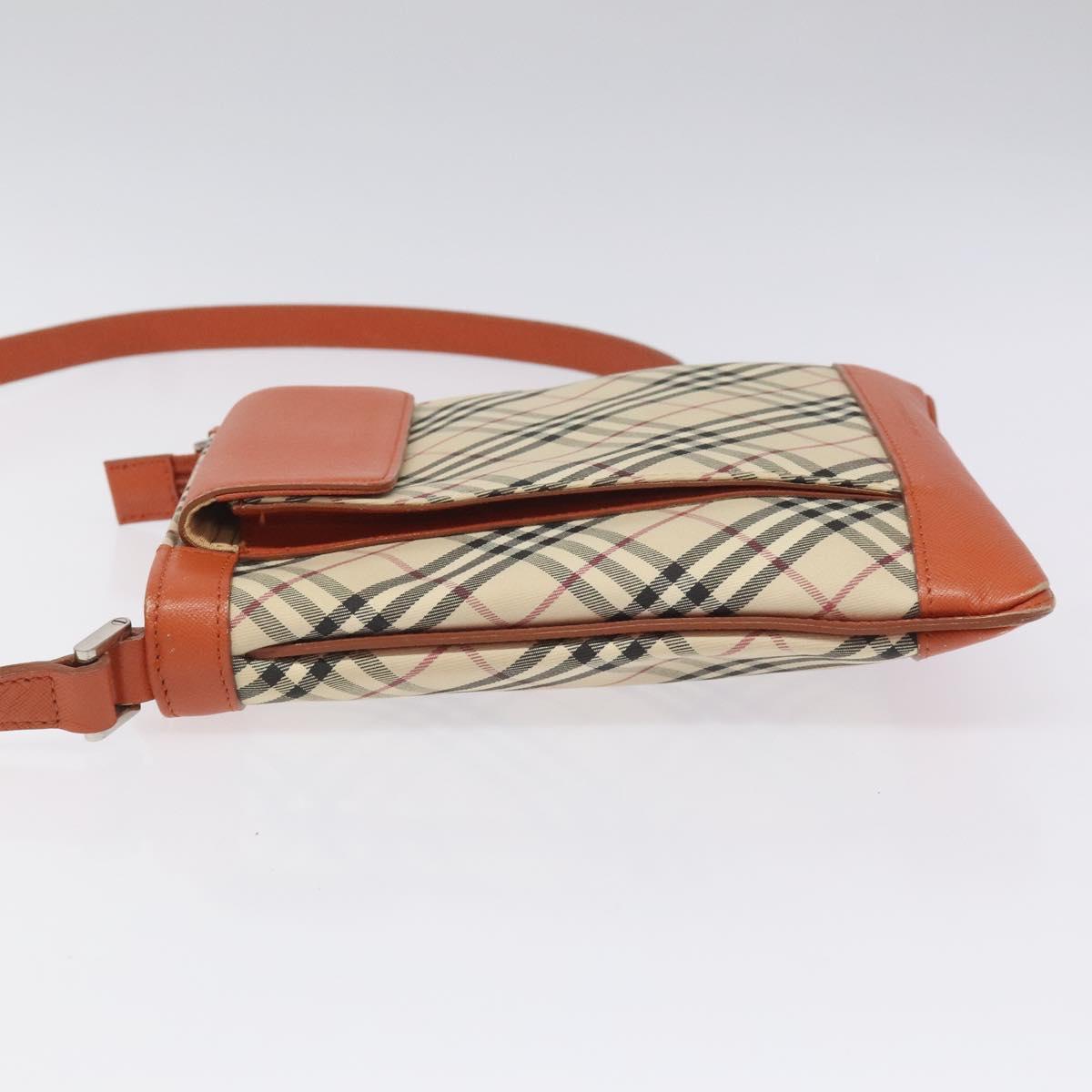 Burberry Nova Check Beige Canvas Shoulder Bag ( )
