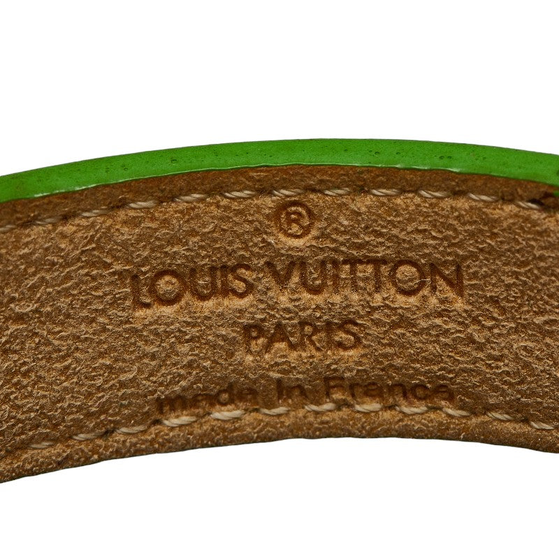 Louis Vuitton Monogram -Rack Bracelet M91931 Green Orange G Leather Louis Vuitton