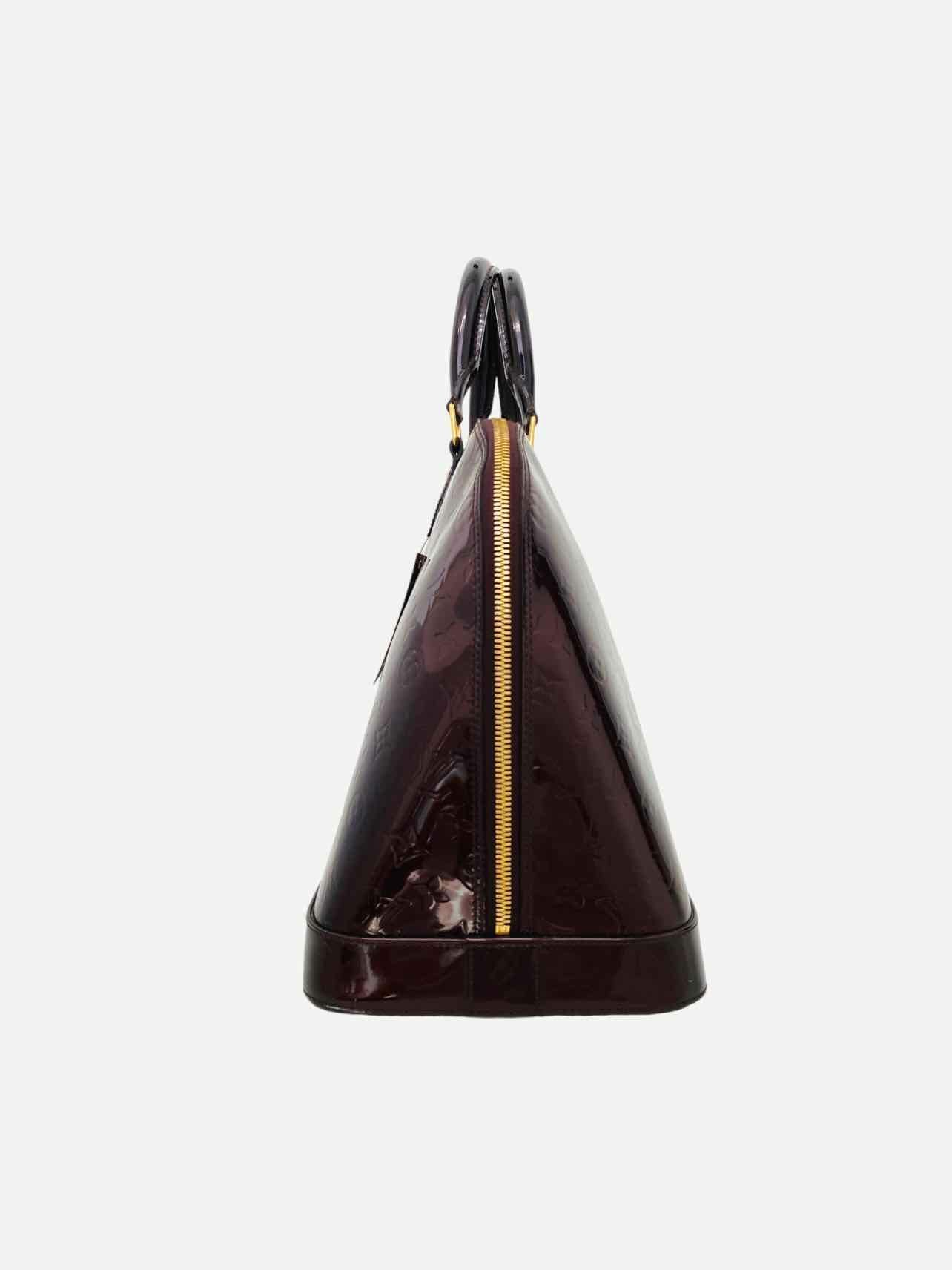 LOUIS VUITTON Alma Amarante Top Handle