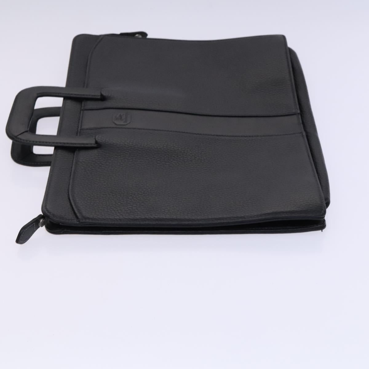 Burberry Black Leather Briefcase Bag ( )