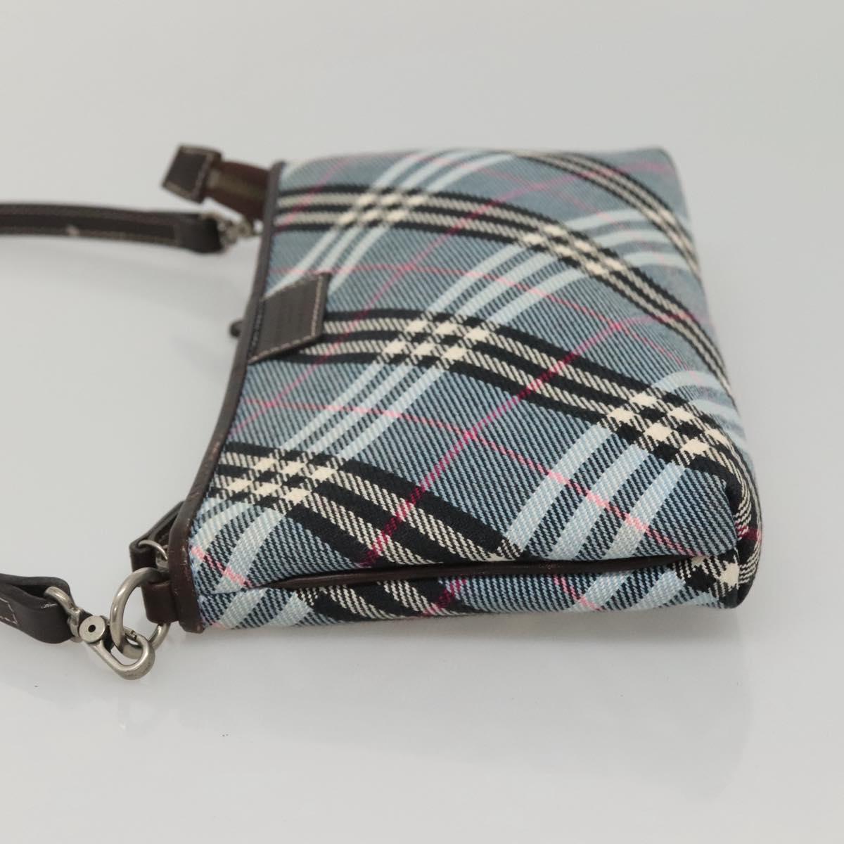 Burberry Blue Label Blue Canvas Shoulder Bag ( )