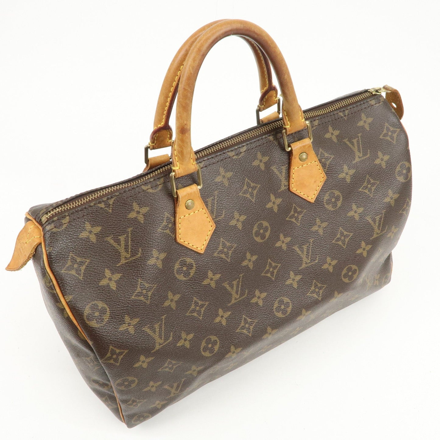Louis Vuitton Monogram Speedy 35 Boston Bag Hand Bag M41524