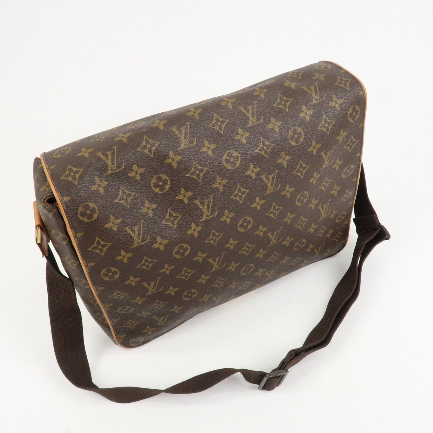 Louis Vuitton Monogram Abbesses Messenger Bag Brown M45257