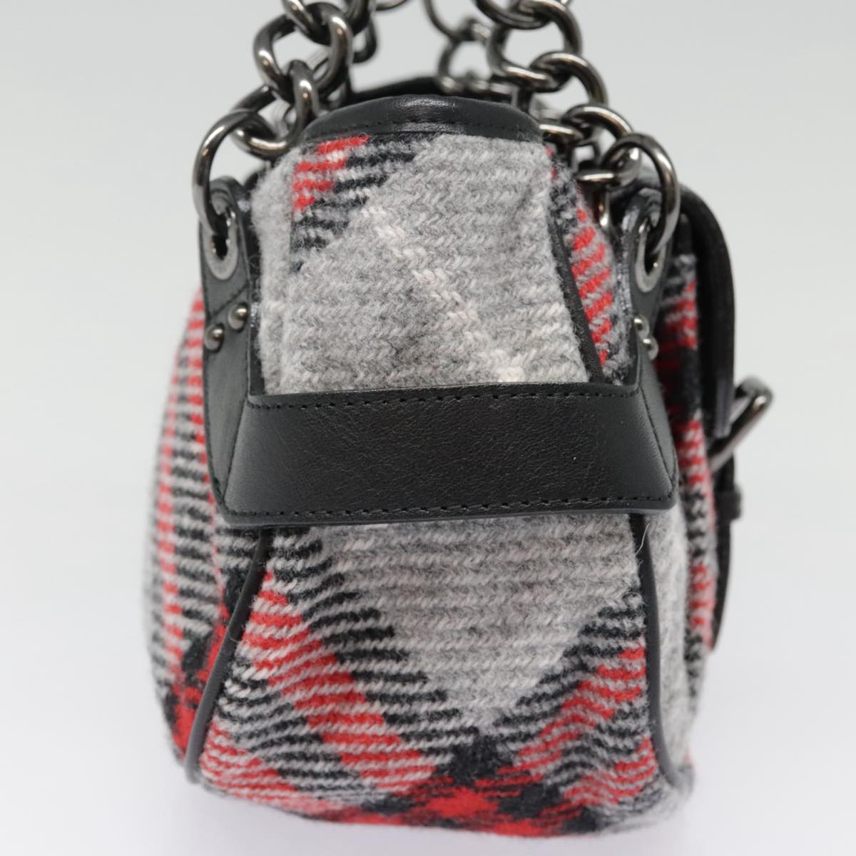Burberry Nova Check Multicolour Wool Handbag ( )