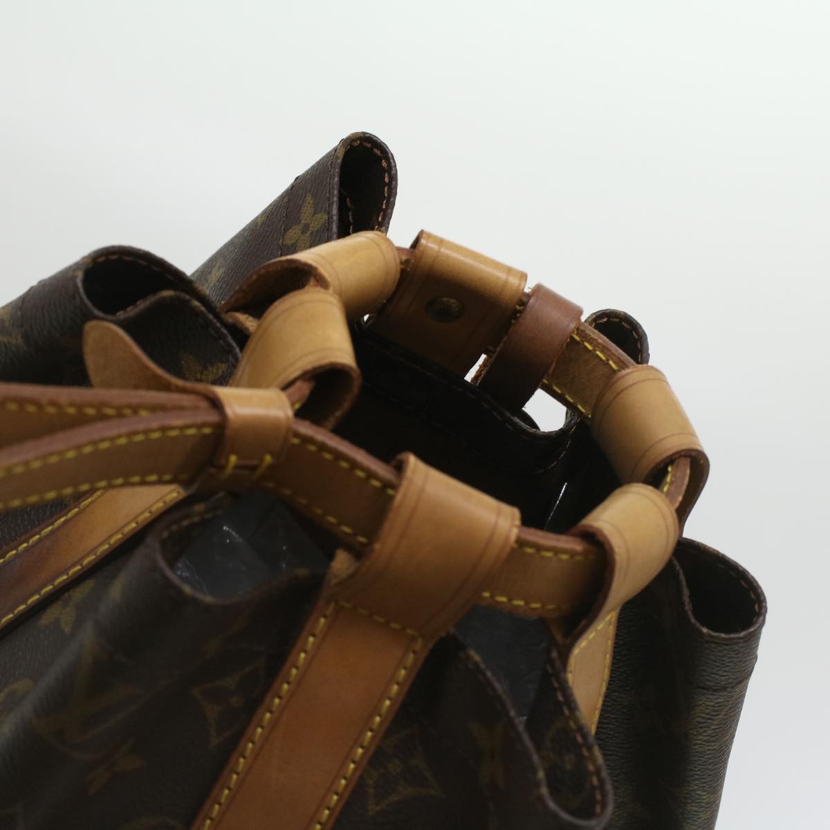 Louis Vuitton Brown Canvas Randonnee shoulder bag