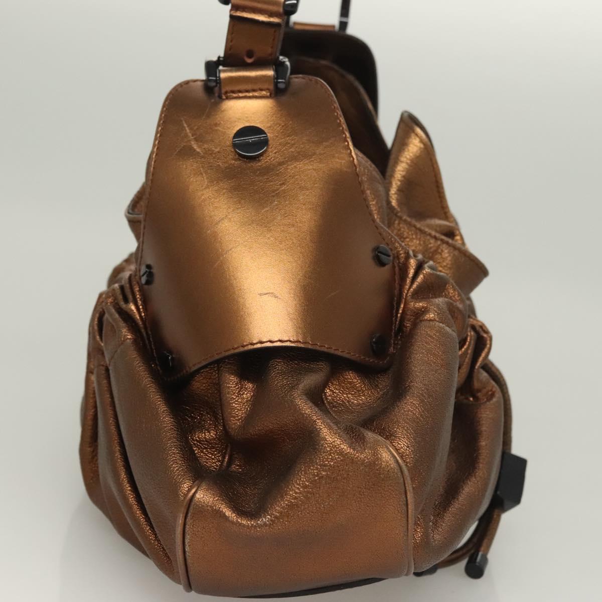 Burberry Woodbury Brown Leather Shoulder Bag ( )