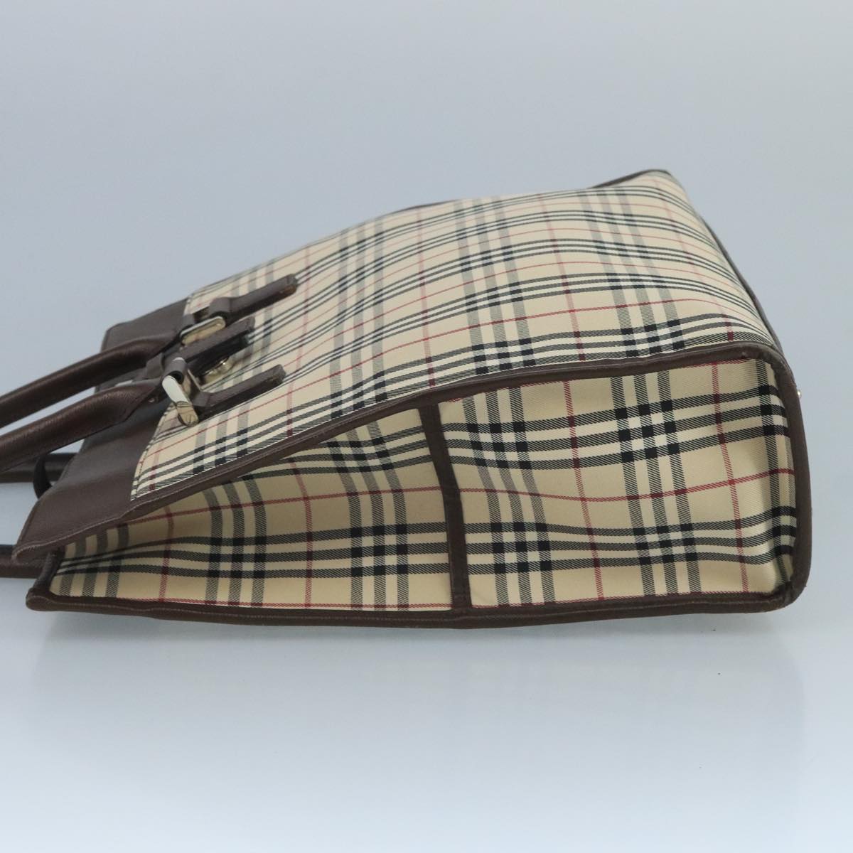 Burberry Nova Check Beige Canvas Tote Bag ( )