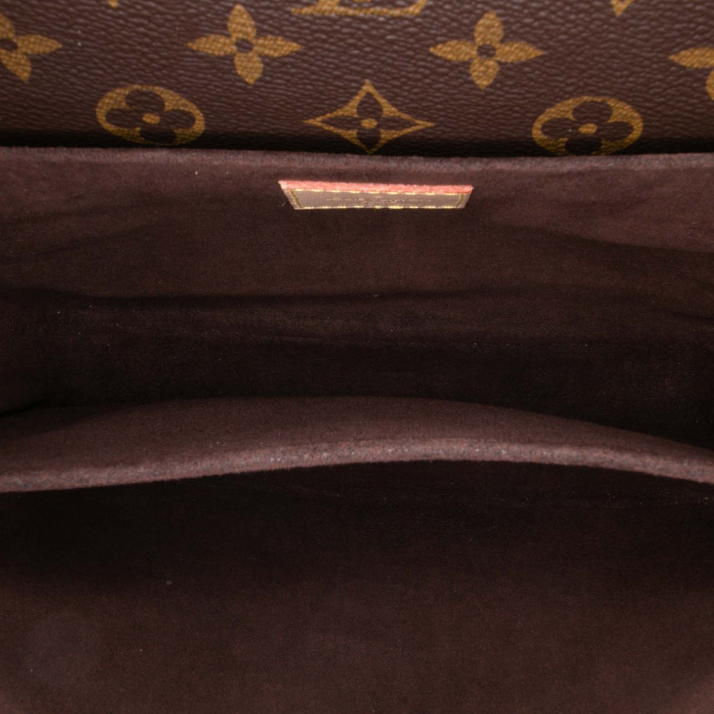 Brown Louis Vuitton Monogram Pochette Metis Satchel