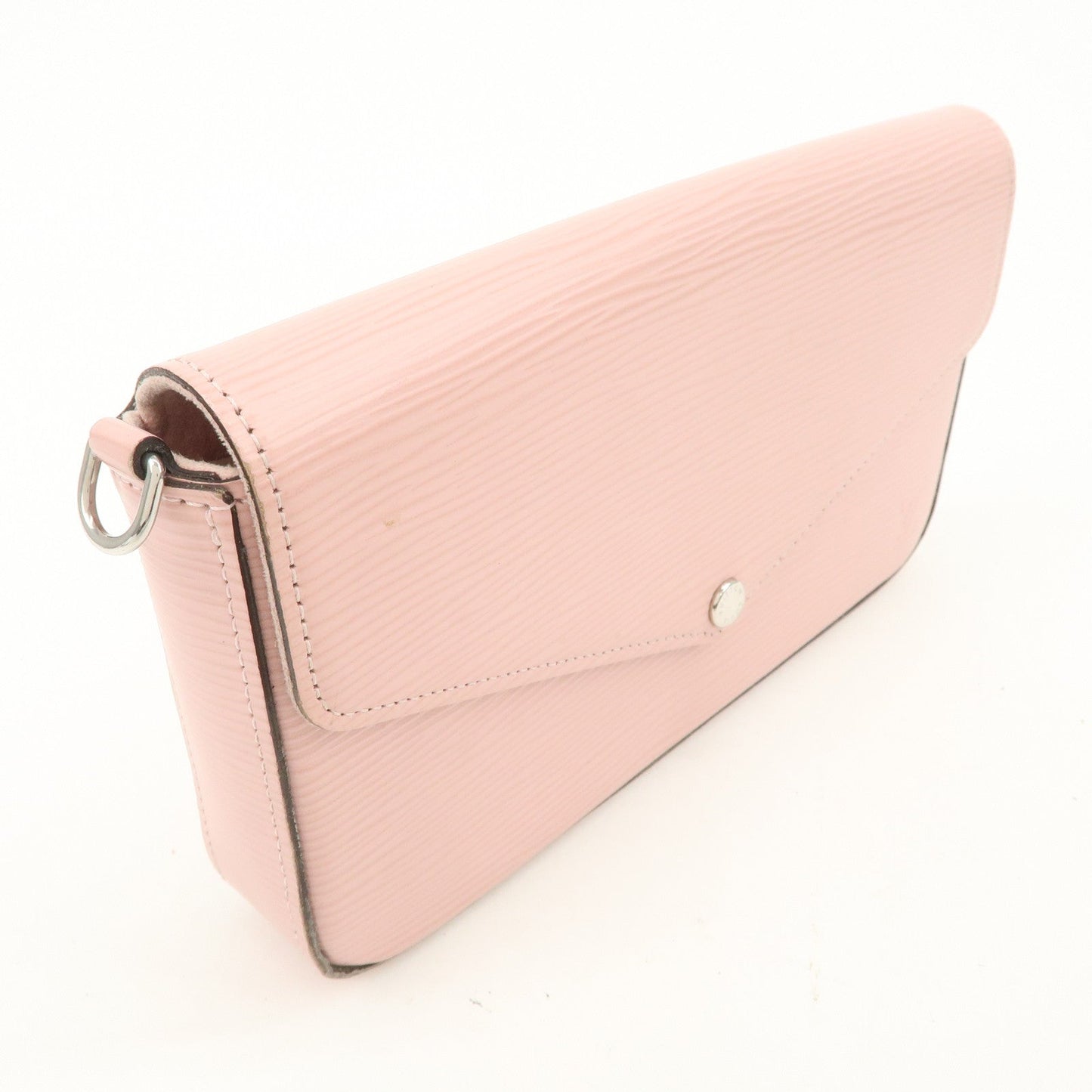 Louis Vuitton Epi Pochette Felicie Chain Shoulder Bag Pink M62467