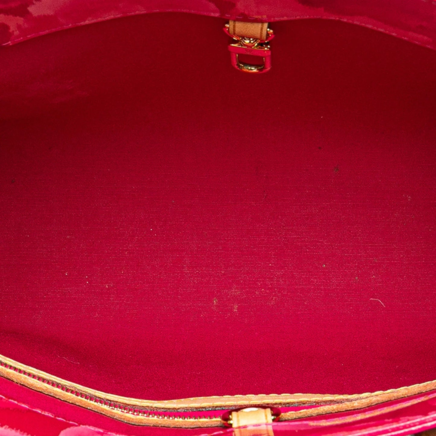 Pink Louis Vuitton Monogram Vernis Ikat Catalina BB Handbag