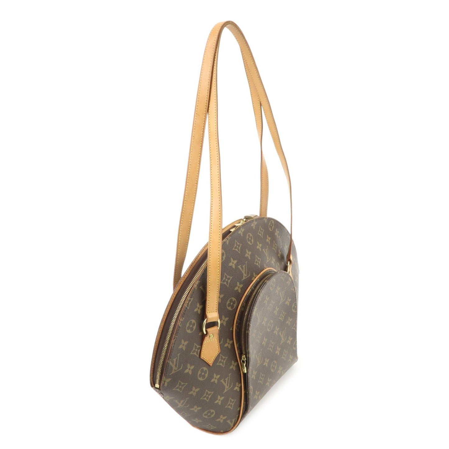 Louis Vuitton Monogram Ellipse Shopping Shoulder Bag Brown M51128