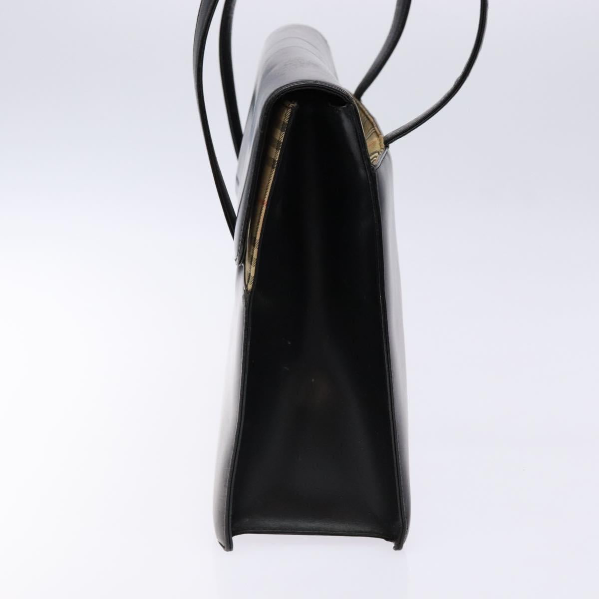 Burberry Black Leather Handbag ( )
