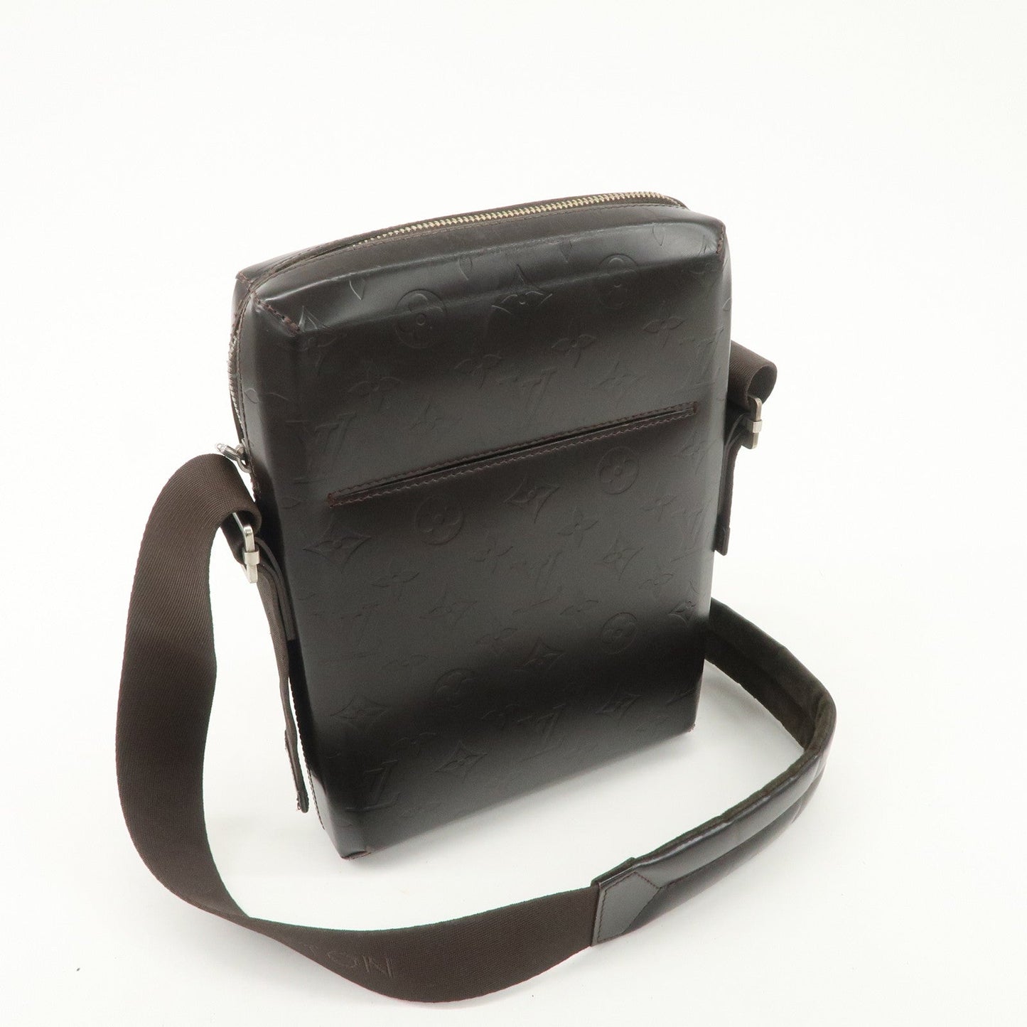 Louis Vuitton Monogram Bobby Leather Shoulder Bag Cafe Brown M46520