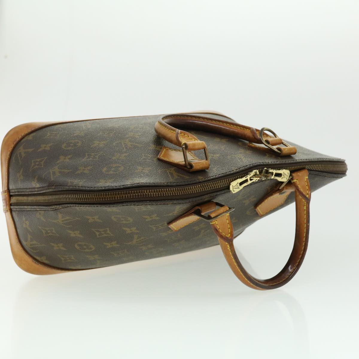 Louis Vuitton Brown Canvas Alma handbag bag