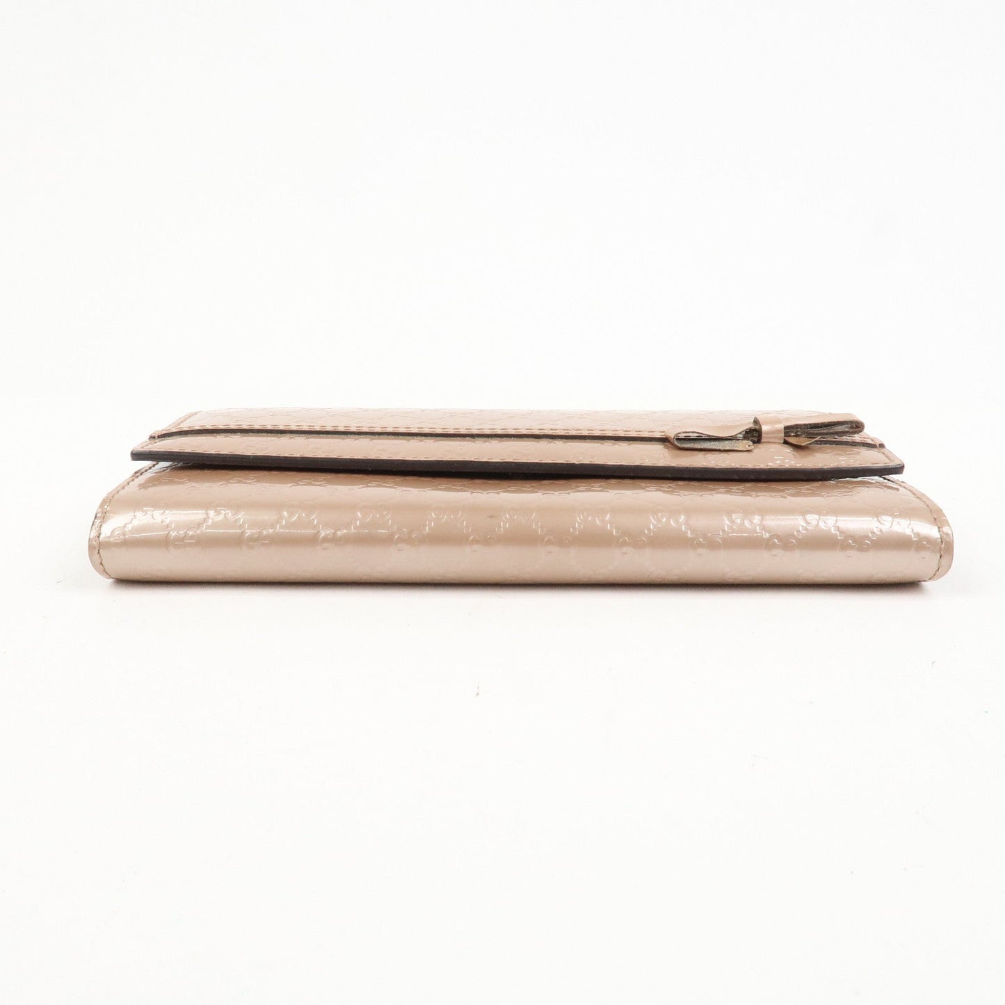 GUCCI Micro Guccissima Guccissima Set of 2 Long Wallet Pink Beige Pink