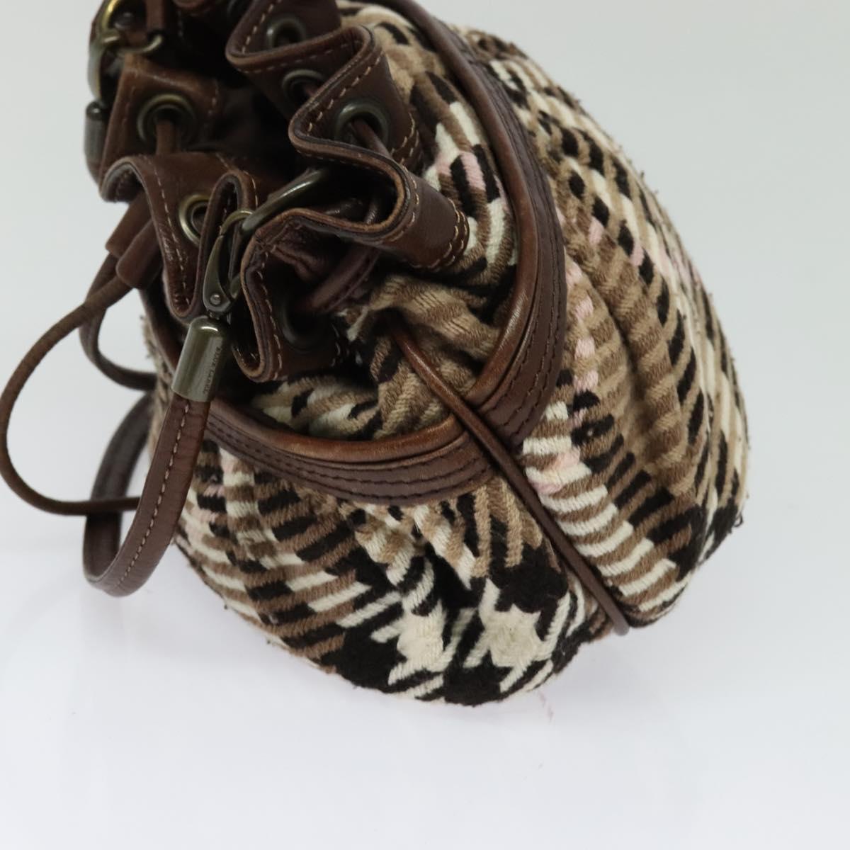 Burberry Blue Label Brown Wool Shoulder Bag ( )