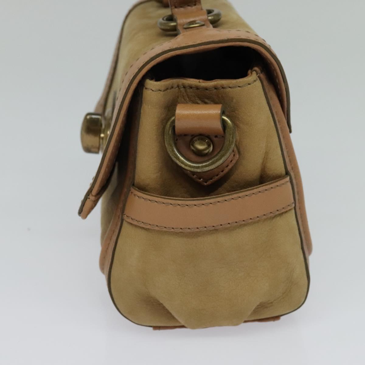 Burberry Blue Label Beige Suede Handbag ( )