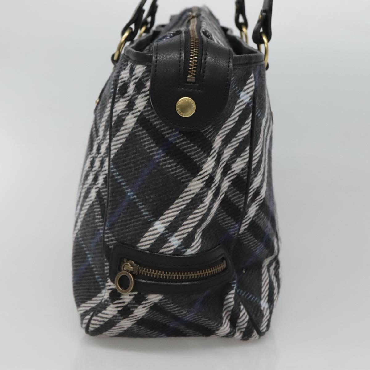 Burberry Blue Label Blue Wool Tote Bag ( )