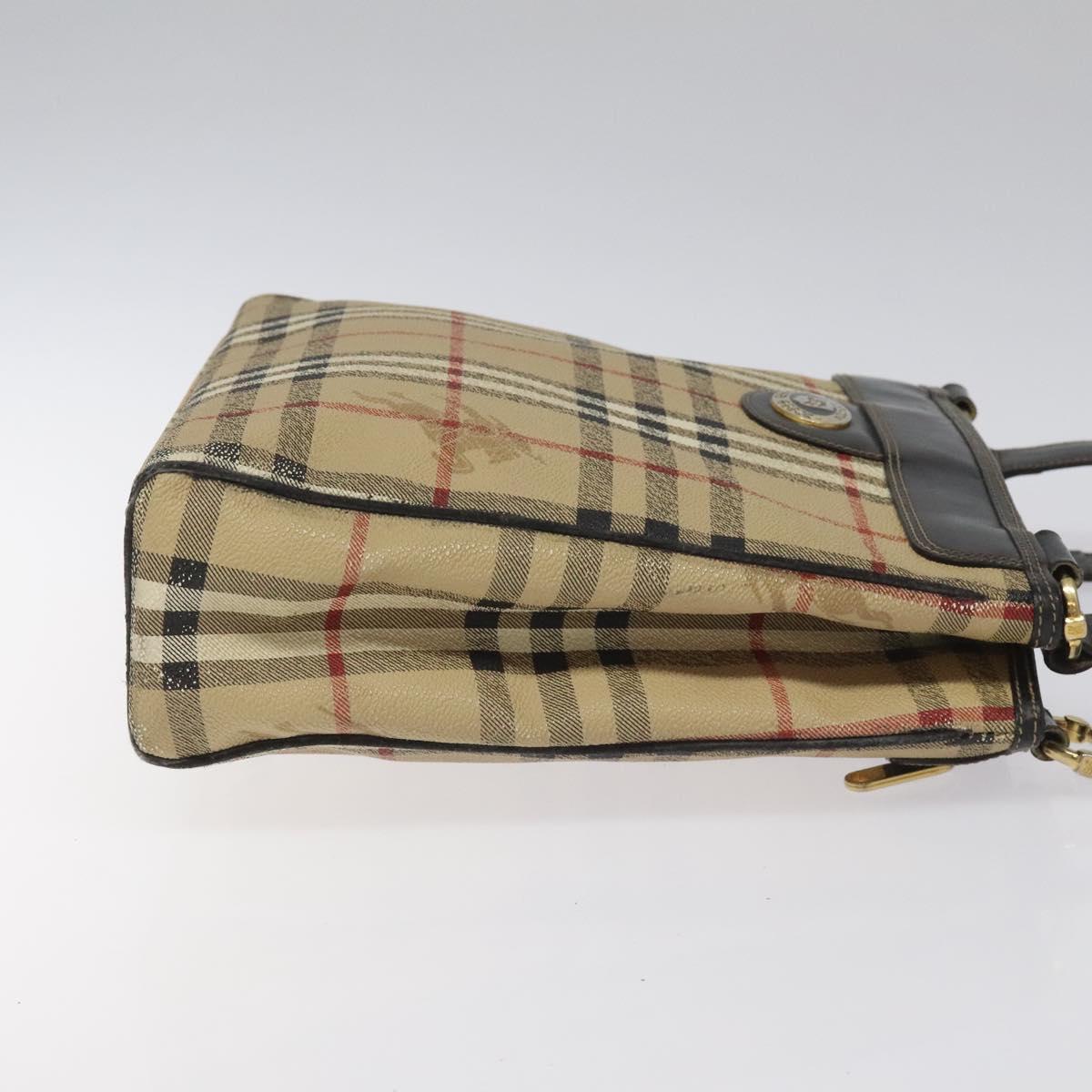 Burberry Nova Check Beige Canvas Tote Bag ( )