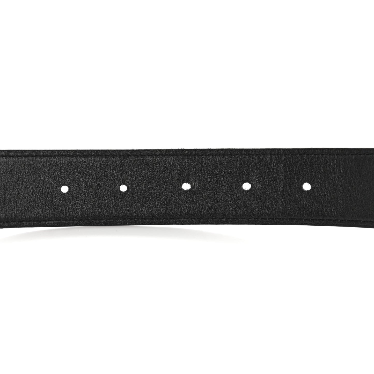 Hermes Epsom Swift 32mm Martelee H Belt 85 34 Bleu Agate Black