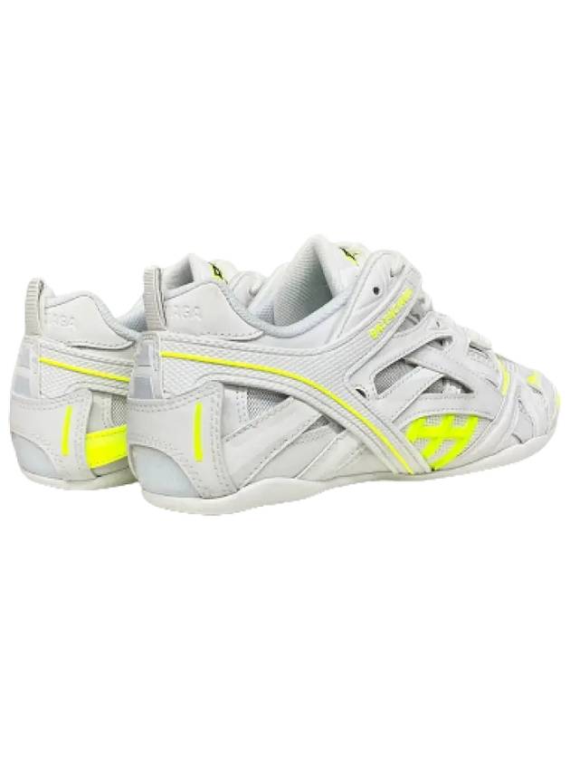 Luxury Balenciaga Trending 2026 Drive Low Top Sneakers Fluo Yellow White