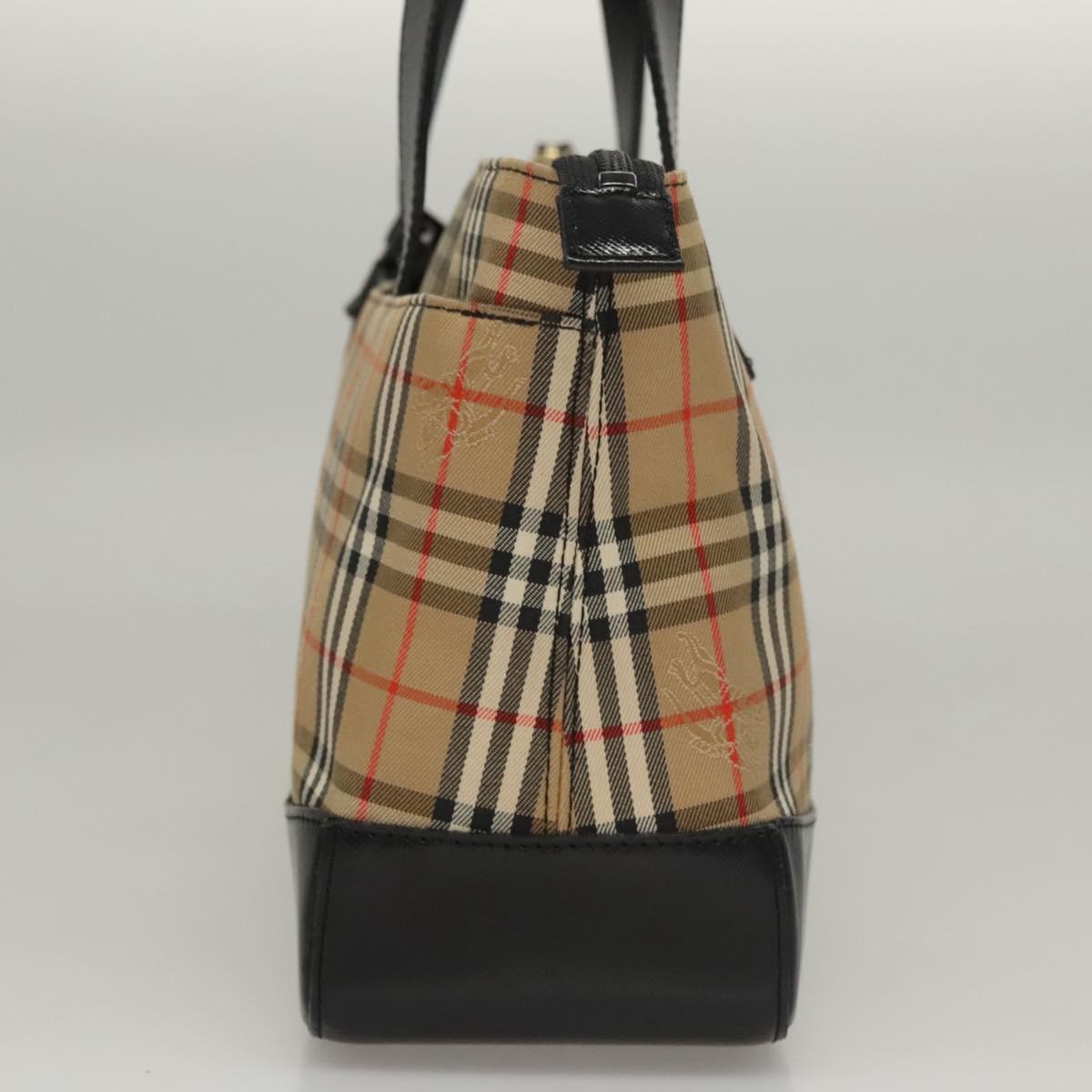 Burberry Nova Check Beige Canvas Tote Bag ( )