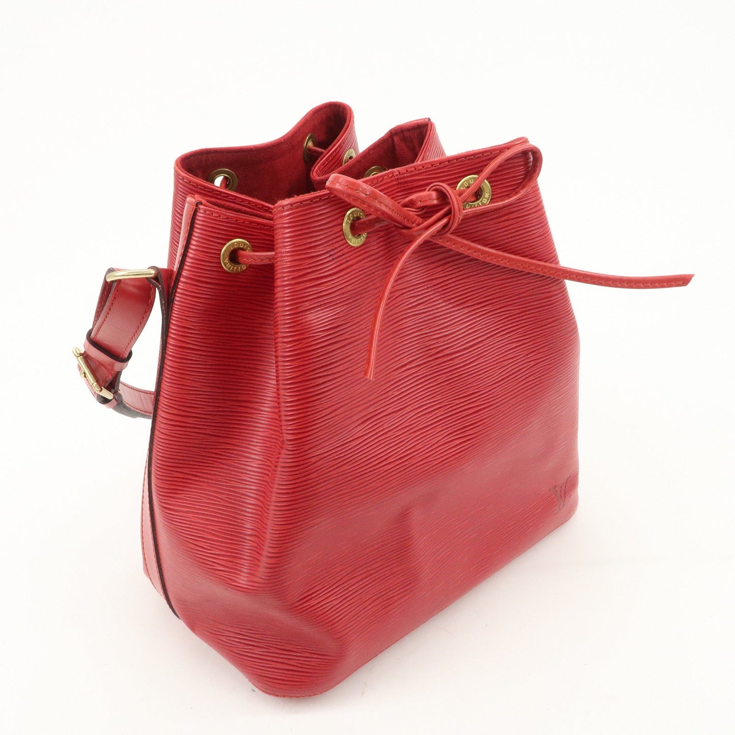 Louis Vuitton Epi Petit Noe SHoulder Bag Castilian Red M44107
