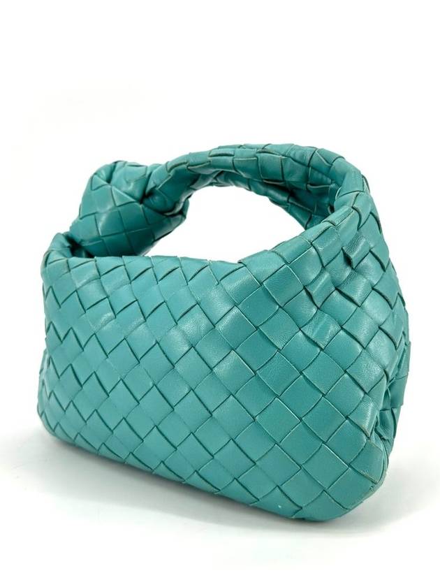 Luxury Bottega Veneta Luxury Bottega Veneta Mini Jodie Bag Tote Light Blue