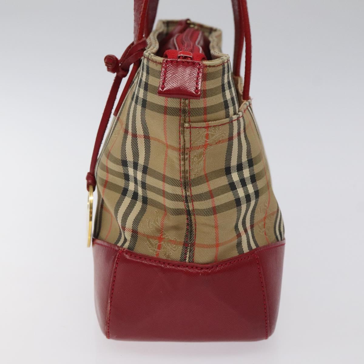 Burberry Nova Check Beige Canvas Handbag ( )