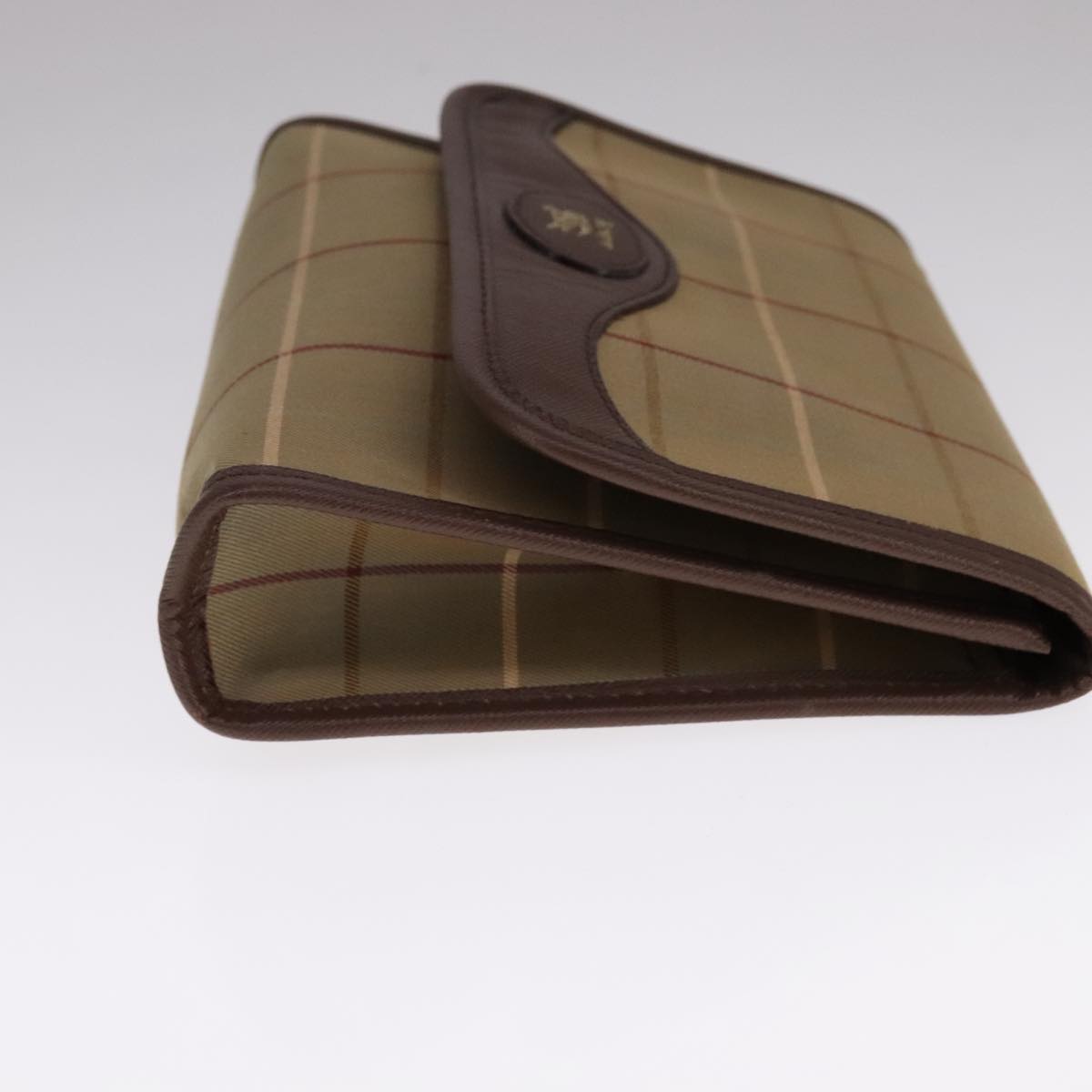 Burberry Nova Check Beige Canvas Clutch Bag ( )